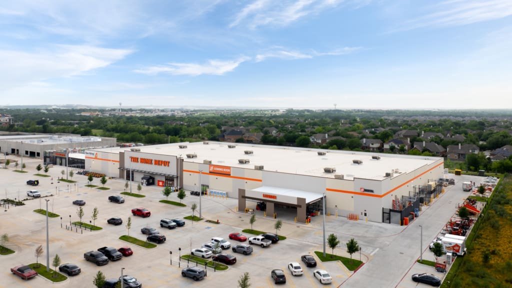 Home Depot in Manor, TX Construction