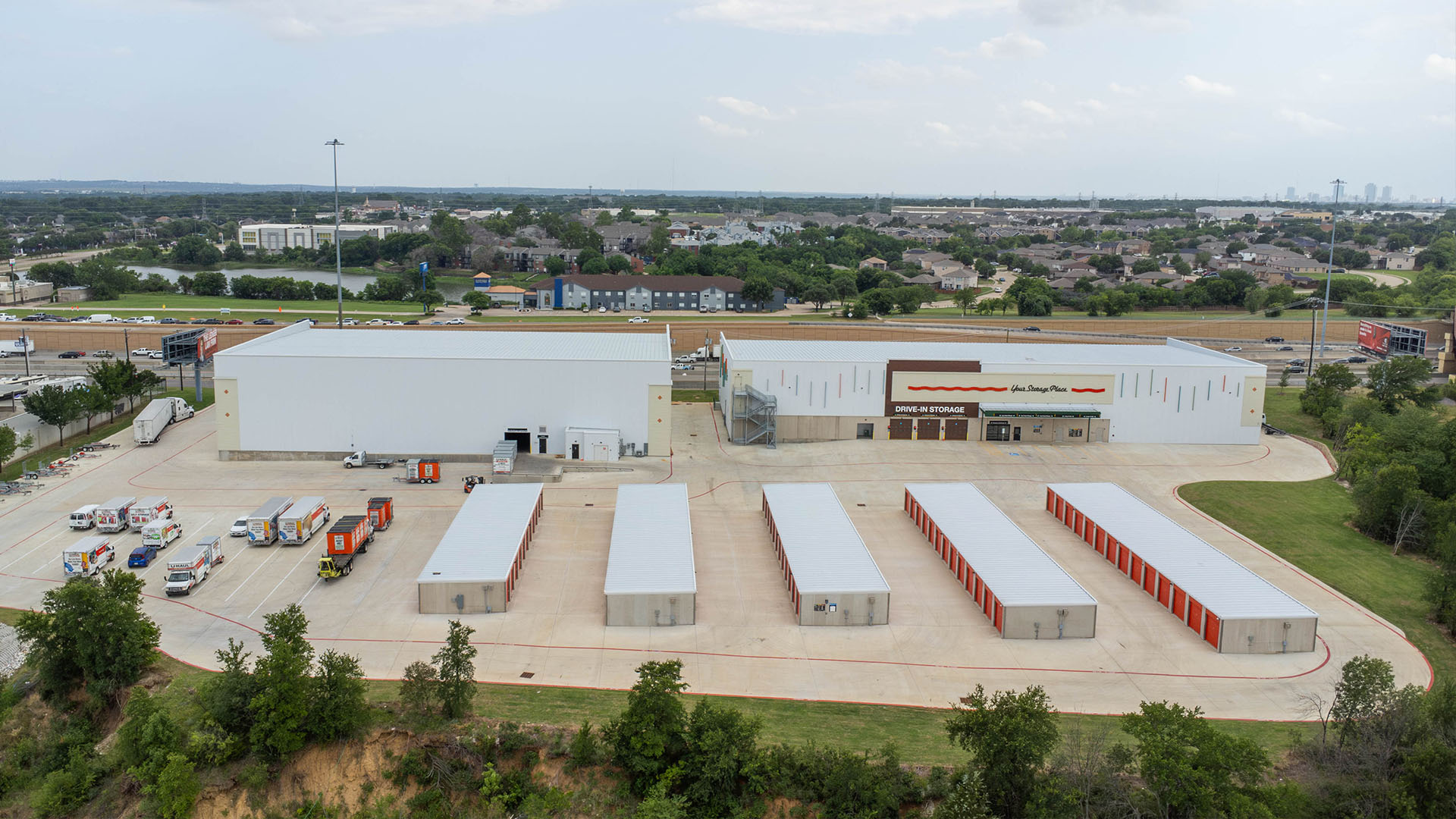 Warehouse, Tilt Wall, U-Haul, Self Storage, Loading Bays, Storage Building, National Client
