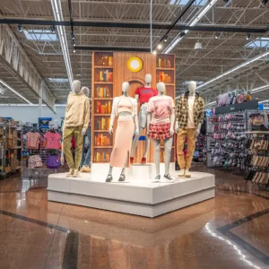 Walmart, remodel, new interior, corporate branding, retail store, grocery store, big box store
