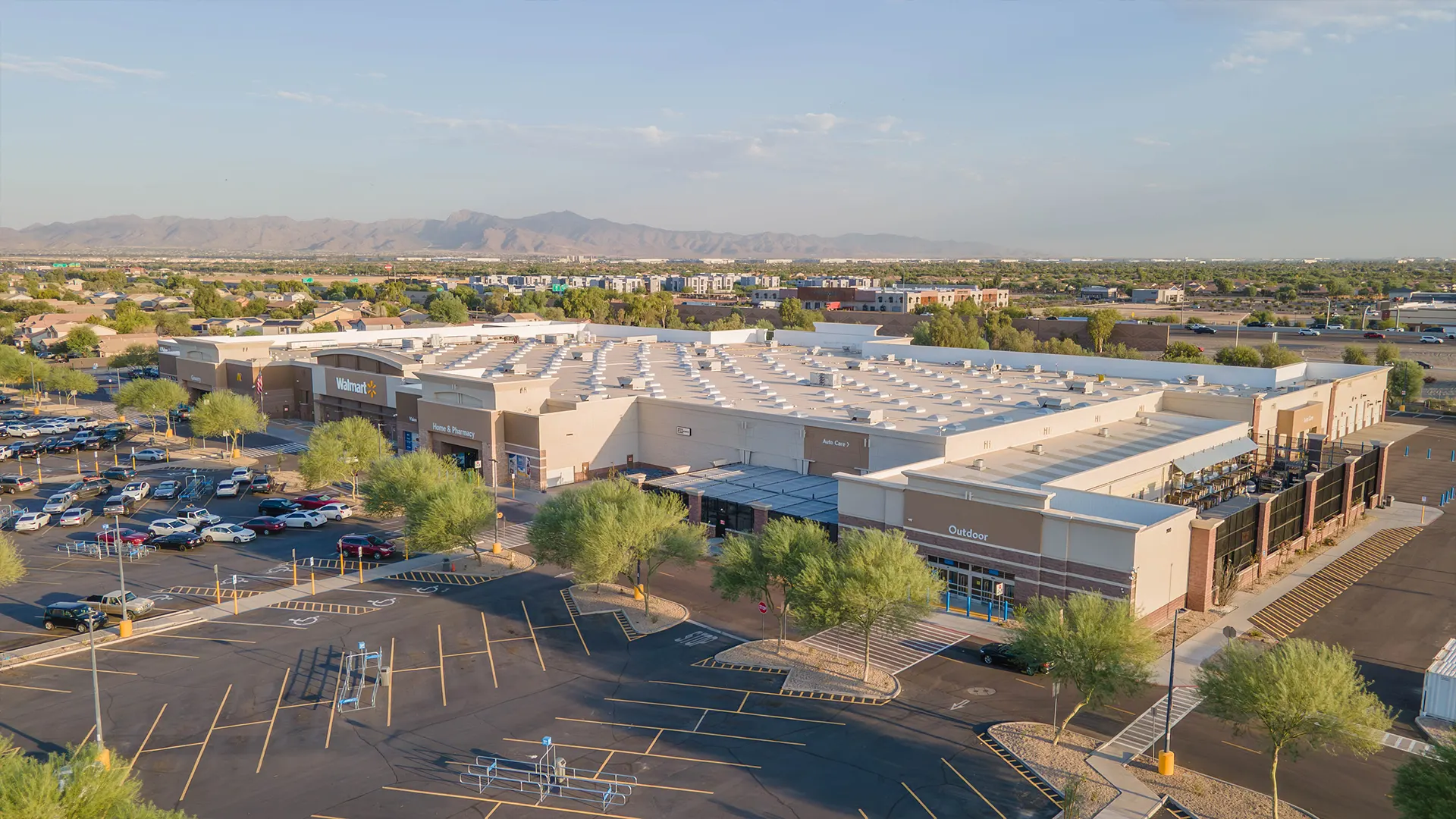Walmart, remodel, new interior, corporate branding, retail store, grocery store, big box store