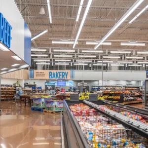 Walmart, remodel, new interior, corporate branding, retail store, grocery store, big box store