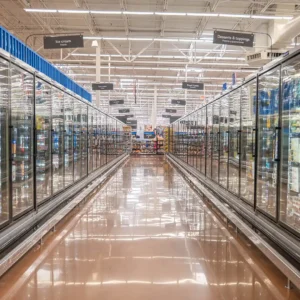 Walmart, remodel, new interior, corporate branding, retail store, grocery store, big box store